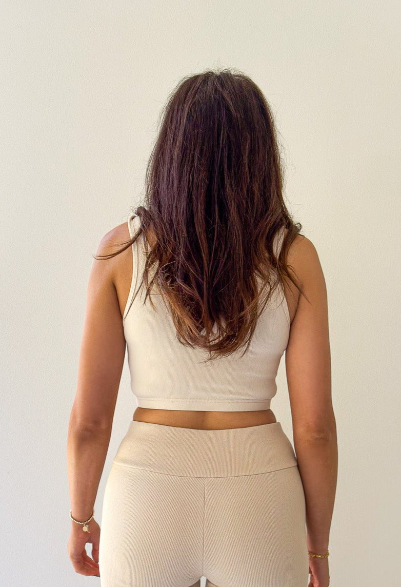 Beige Essentials: Crop